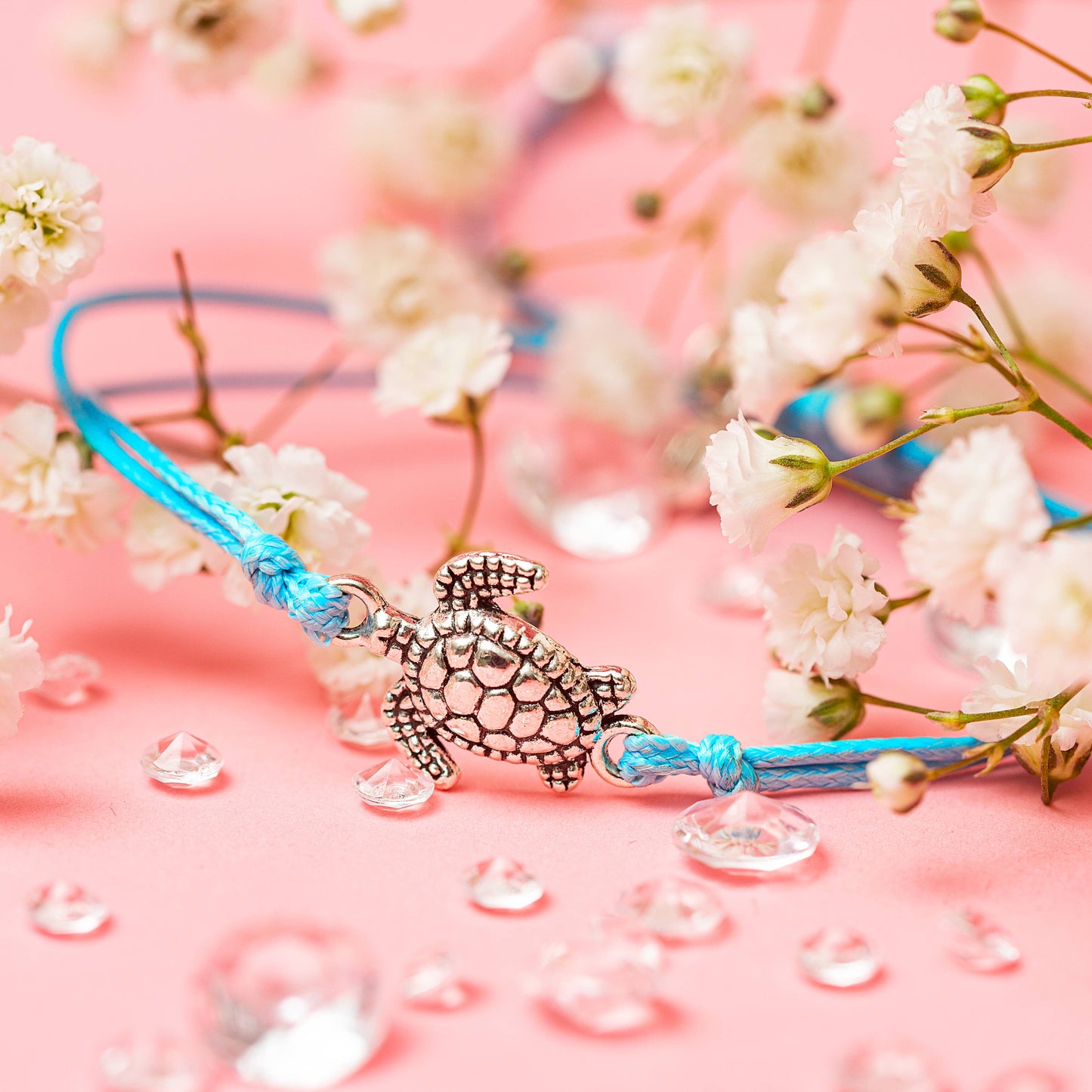 Adjustable Bracelet - Turtle Strength