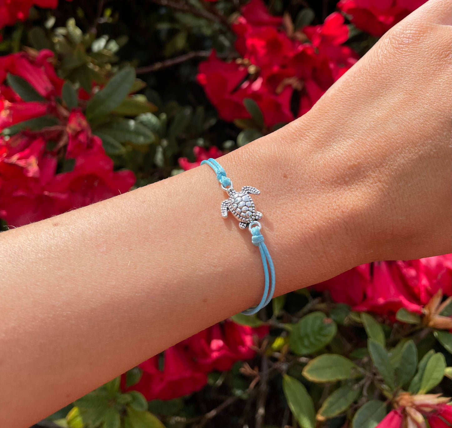 Adjustable Bracelet - Turtle Strength