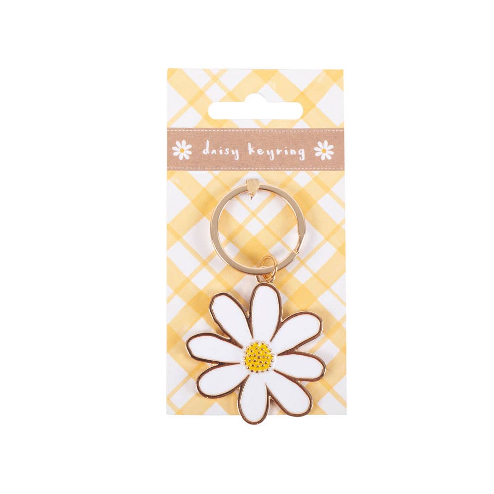Keyring - Daisy Flower