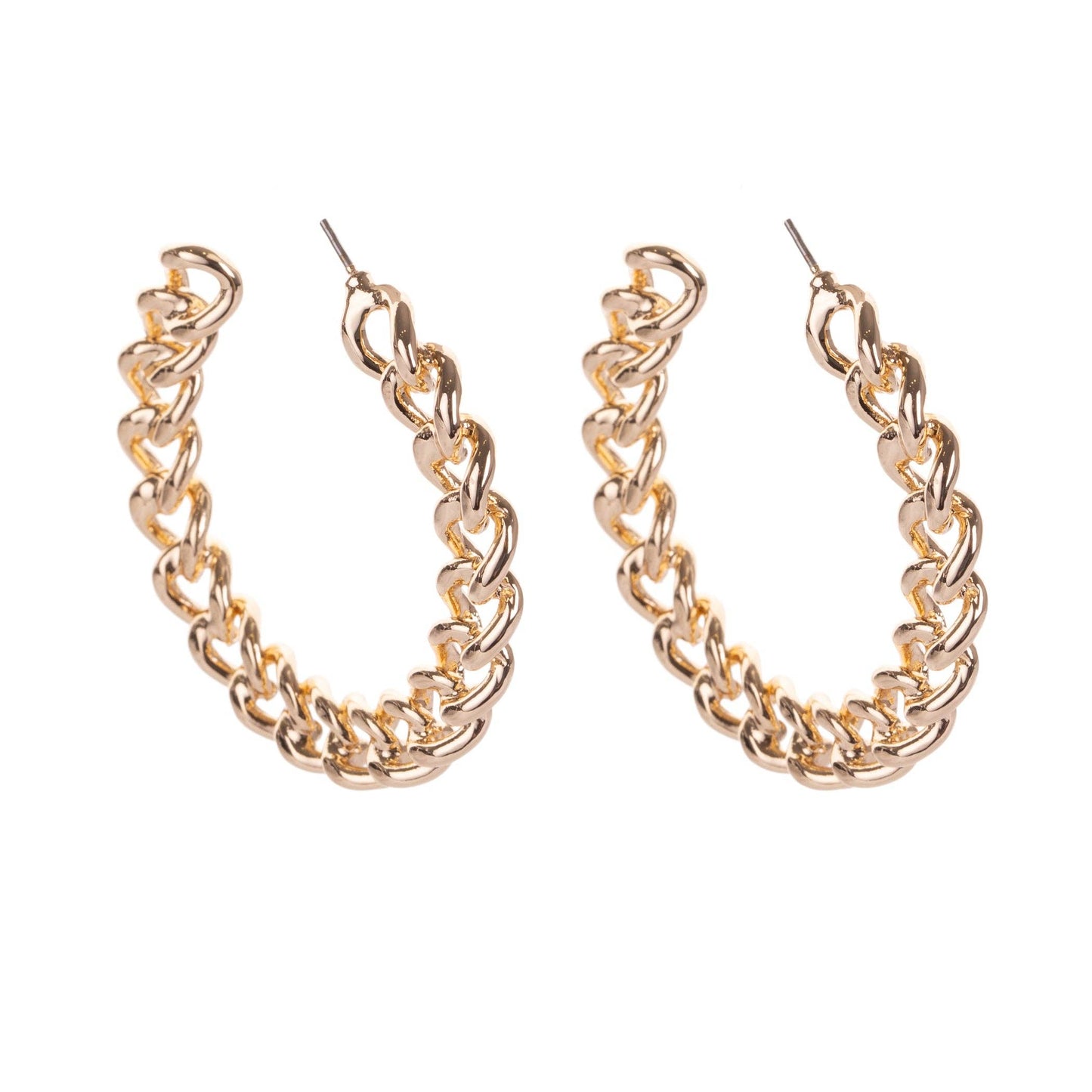 Large Hooped Earrings