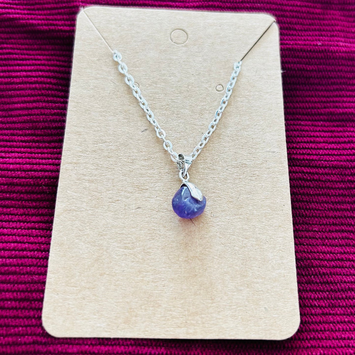 Crystal Pendant Necklace