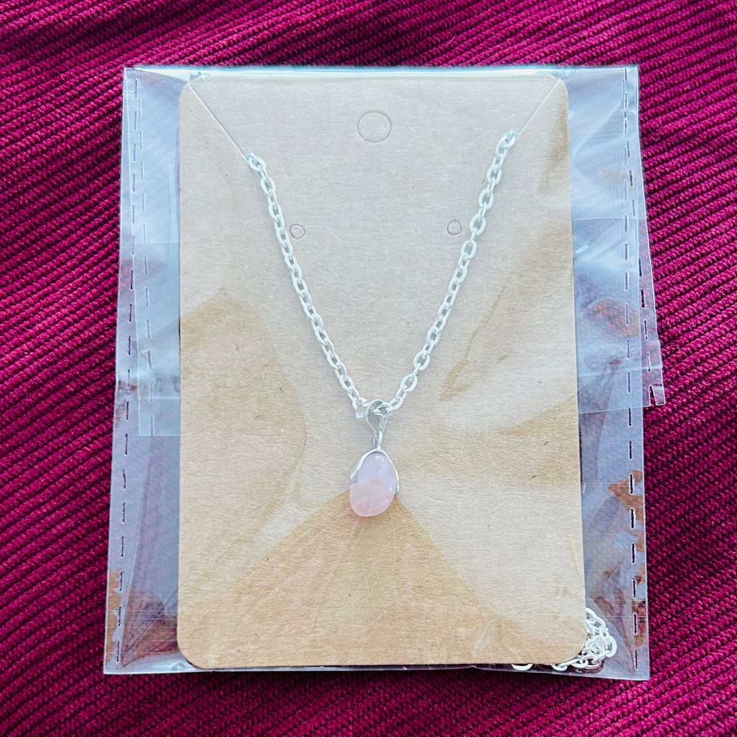 Crystal Pendant Necklace