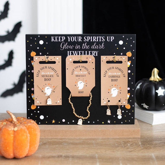Halloween Ghost Jewellery - Glow In The Dark