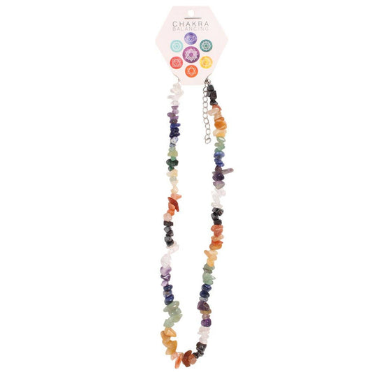 Chakra Crystal Chip - Necklace